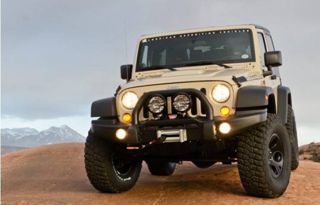 AEV Premium front bumper Jeep Wrangler JK