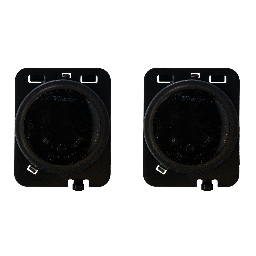 Blinker Set seitlich LED schwarz