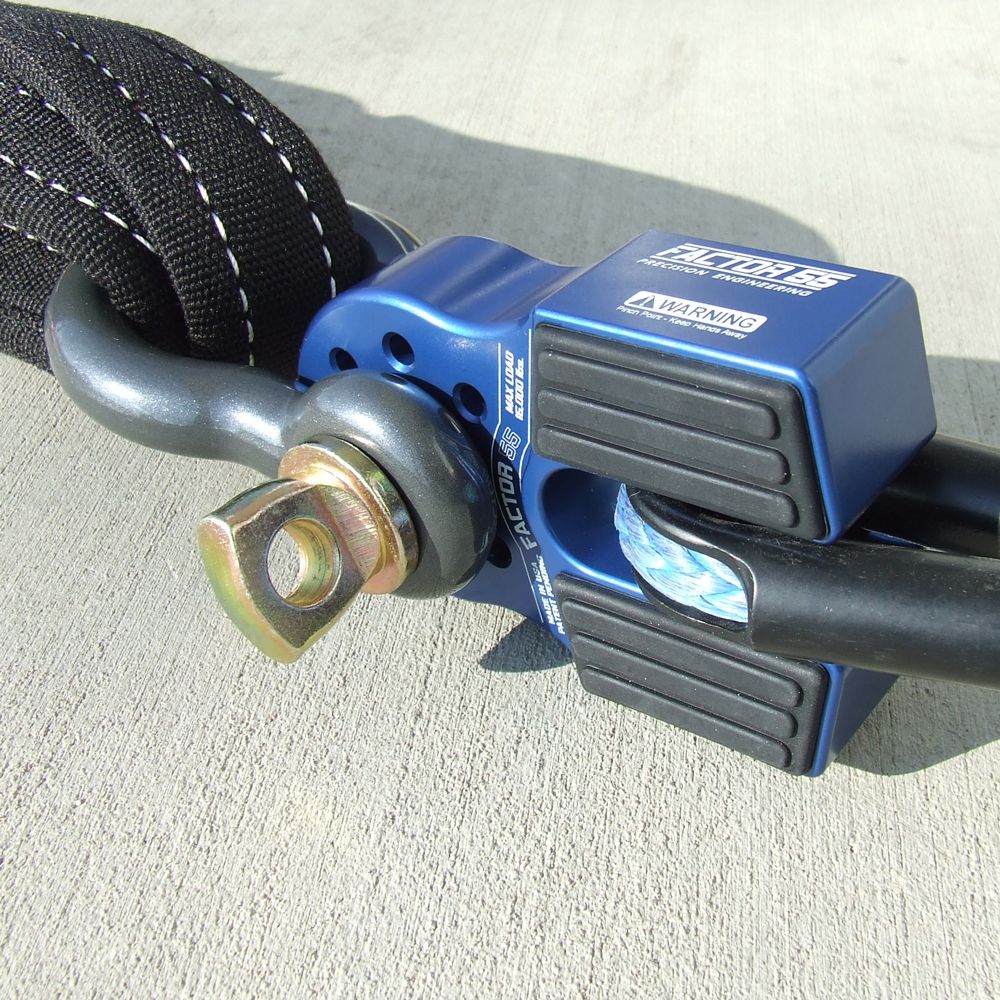 Flat Link Seilwindenhaken Aluminium