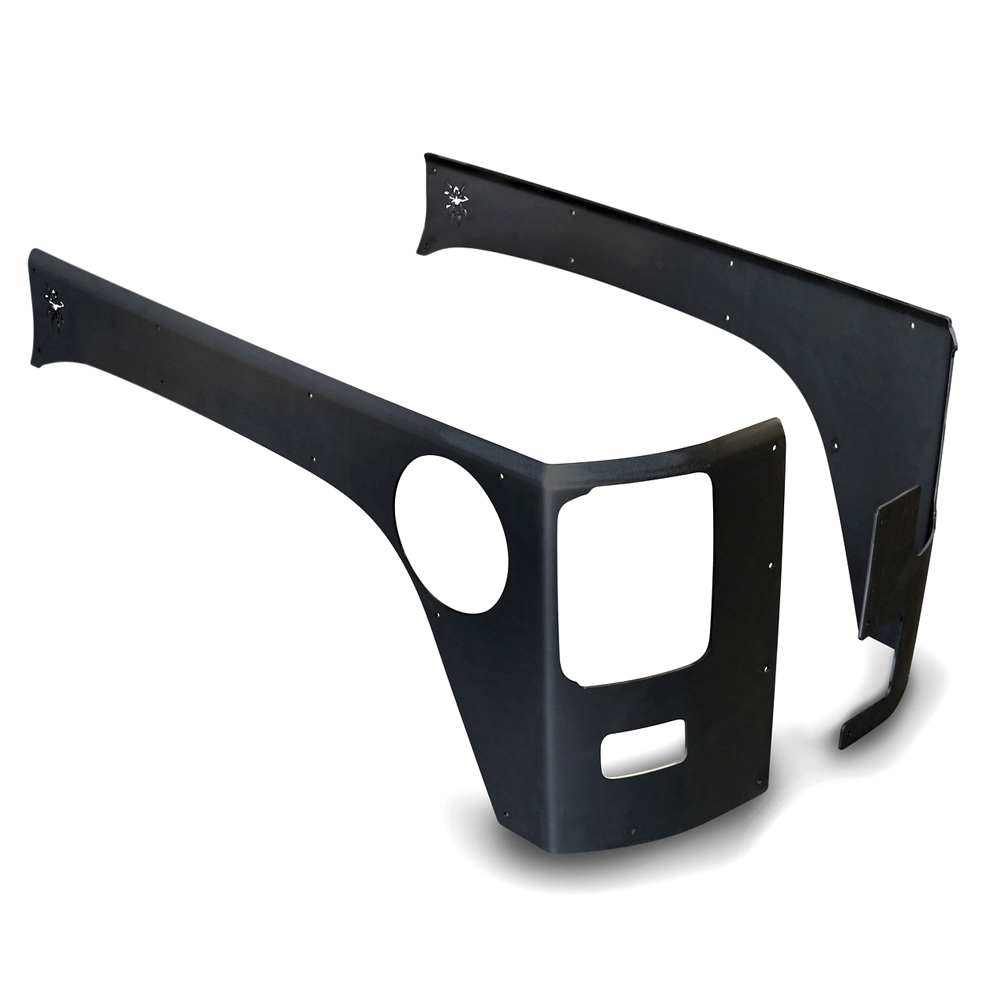 Poison Spyder - Heck Ecken Schutz Crusher Corners für Wrangler JK 4D