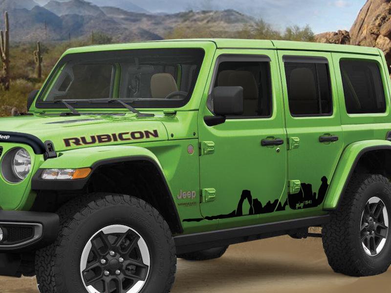 MOPAR - Windabweiser seitlich für Wrangler JL 2D / 4D ab 2018