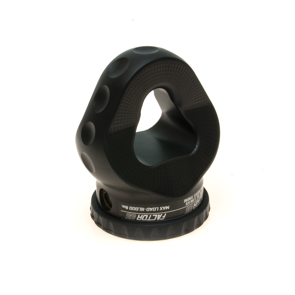 Factor 55 Universal Seilwindenhaken schwarz