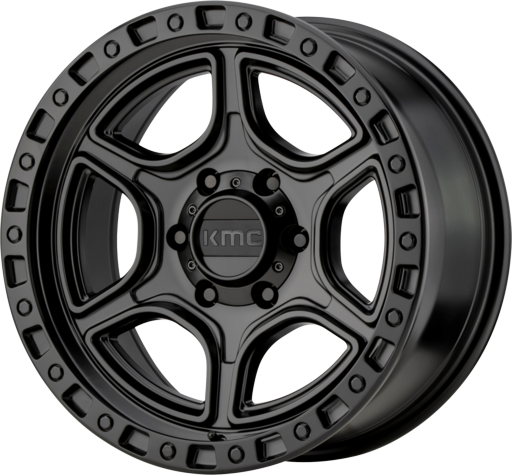 KMC - KM539 Portal Felge 17" x 8,5" ET+18 Schwarz / Bronze für Wrangler JK & JL