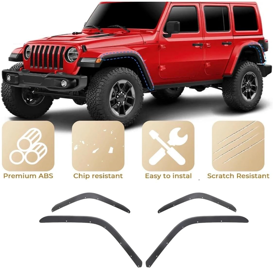 Kotflügelverbreiterungen JL EU