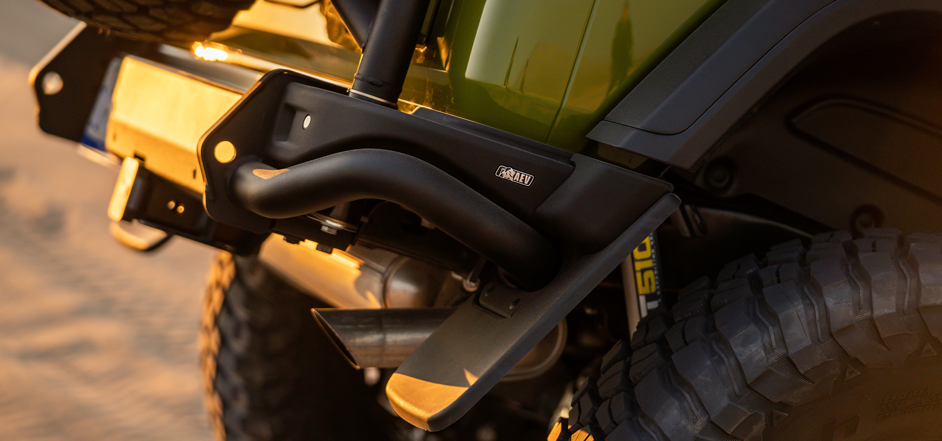 AEV Schmutzfänger für AEV Heckstoßstange