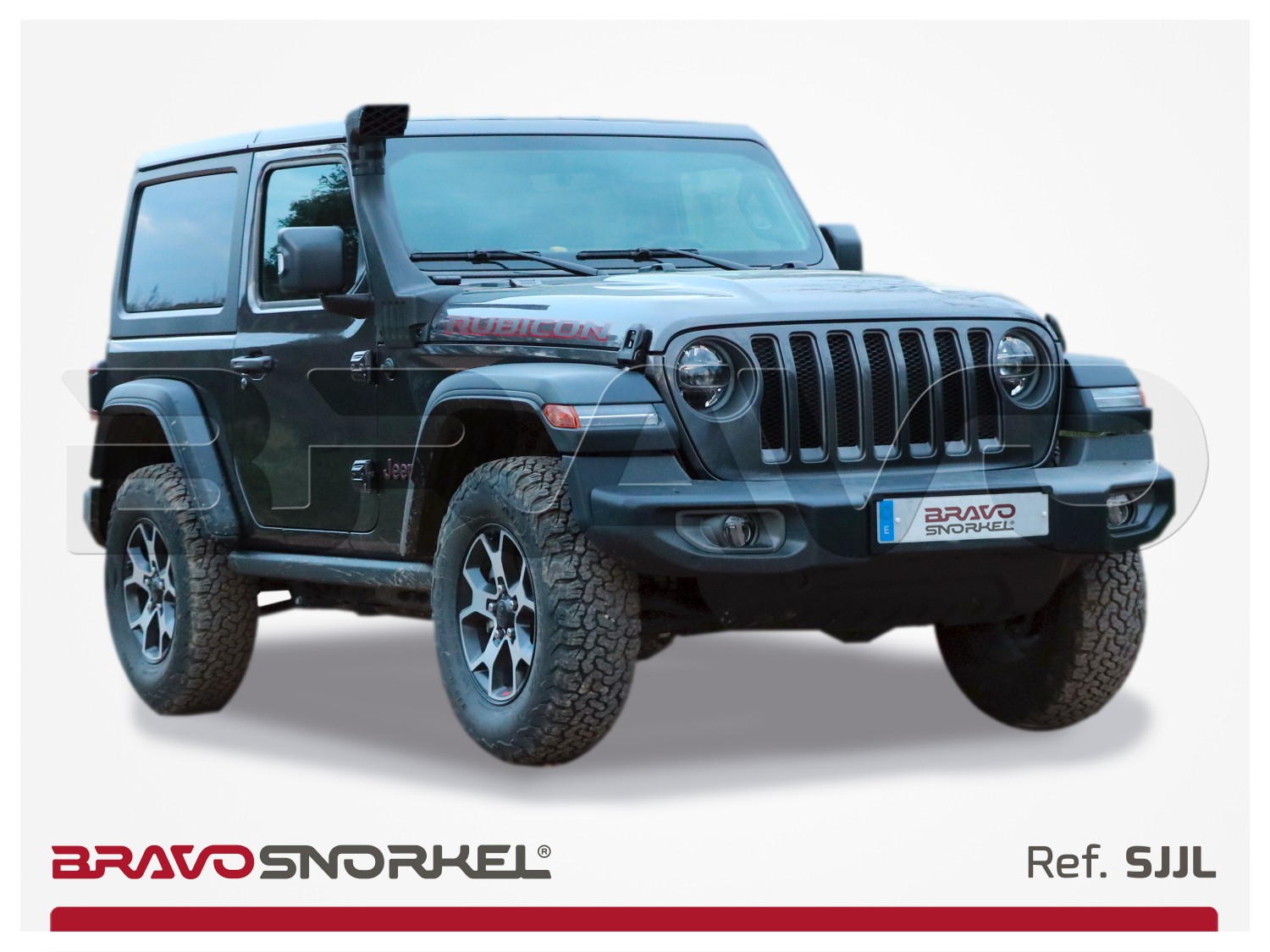 Bravo Schnorchel System für Wrangler JL