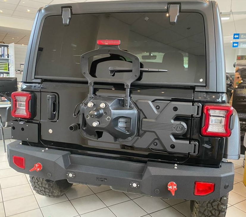 NSR Alu Heckstoßstange Euro Style Jeep JL 18-