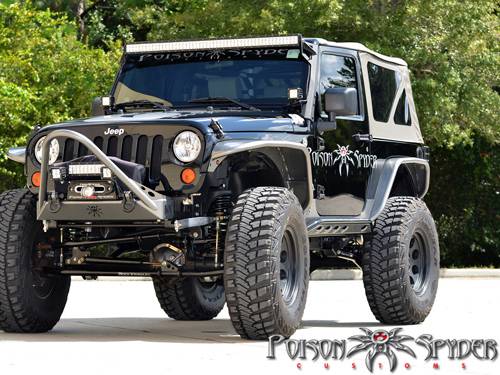 Posion Spyder Kotflügelverbreiterung Jeep Wrangler