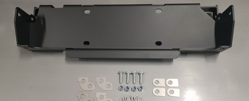 NSR - Winden Montage Platte für  NSR Stoßstange - Wrangler JL ab 2018