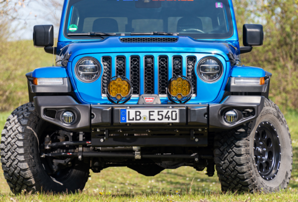 Seilwinden Frontstoßstange mit Gutachten für Wrangler JL & JT