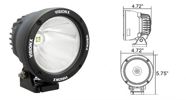 VisionX - Cannon LED Scheinwerfer 10° Set mit E - Prüfzeichen, LED  Scheinwerfer, Beleuchtung & Elektrik, Jeep Wrangler JK 2007 - 2018, Auswahl