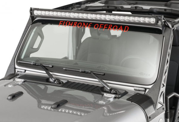 Fishbone - Halterung für LED Lichtbalken 52" für Jeep Wrangler JL